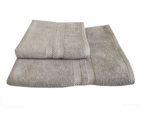 Dadka Towel LINDA light grey 50×90 cm - Towel - Main image
