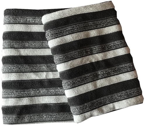 Praktik Towel Paris 50×100 black - Towel - Main image