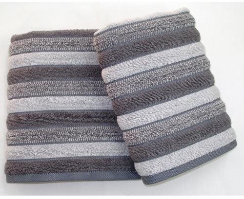 Praktik Towel Paris 50×100 grey - Towel - Main image