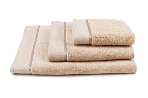 Svitap sleepwell Star towel 50×100 cm beige - Towel - Main image