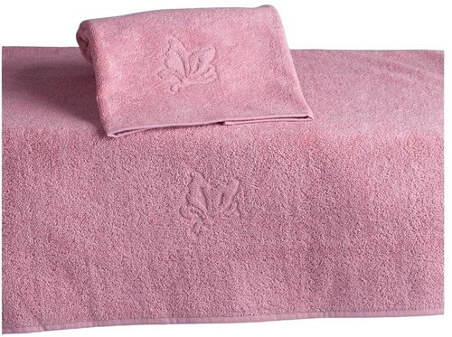 Veba Towel Grand Butterfly 50×100 cm old pink - Towel - Main image
