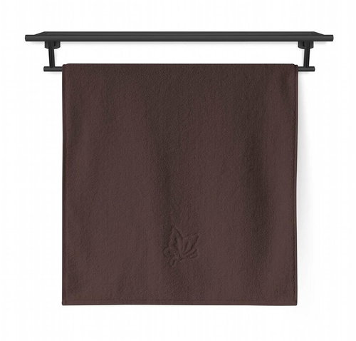 Veba Grand Butterfly, 50 × 100 cm, dark brown - Towel - Main image