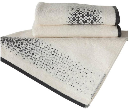 Veba Towel Terry 018 Grain 50×100 cm cream A151 - Towel - Main image