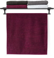 Veba Osuška Grand Motýlek 70×140 cm bordó - Bath Towel