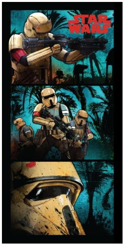 Jerry Fabrics Beach towel Star wars Stormtroopers 70×140 cm - Bath Towel - Main image