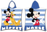 Jerry Fabrics Mickey stripe poncho 50×115 cm - Children's Bath Towel