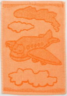 Profod Baby towel Plane orange 30×50 cm - Children's Bath Towel