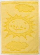 Profod Baby towel Sun yellow 30×50 cm - Children's Bath Towel
