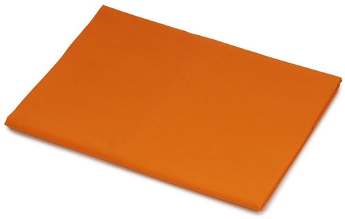 Dadka Cotton sheet orange 140×240 cm - Bedsheet - Main image