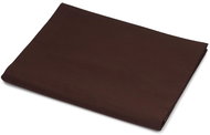 Dadka Cotton sheet dark brown 140×240 cm - Bedsheet