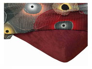 Dadka Terry sheet burgundy 90×200×15 cm - Bedsheet