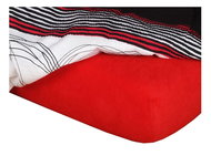 Dadka Terry sheet red 180×200×15 cm - Bedsheet