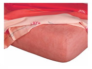 Dadka Terry sheet salmon 180×200×15 cm - Bedsheet