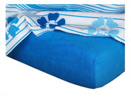 Dadka Terry sheet royal blue 180×200×15 cm - Bedsheet