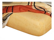 Dadka Terry sheet ochre 90×200×15 cm - Bedsheet