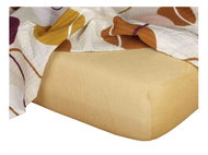 Dadka Froté prostěradlo oříšek 60×120 cm - Prostěradlo