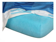 Dadka Terry sheet light turquoise 90×200×15 cm - Bedsheet
