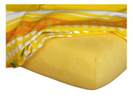 Dadka Terry sheet dark yellow 90×200×15 cm - Bedsheet