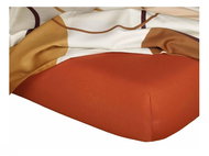 Dadka Jersey sheet brick 90×200×18 cm - Bedsheet