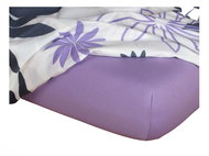Dadka Jersey sheet purple 90×200×18 cm - Bedsheet