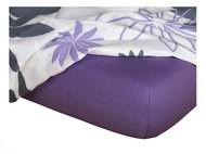 Dadka Jersey sheet purple 180×200×18 cm - Bedsheet