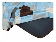 Dadka Jersey sheet dark grey 90×200×18 cm - Bedsheet