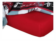 Dadka Jersey sheet burgundy 90×200×18 cm - Bedsheet