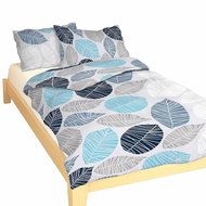 Dadka Povlečení bavlna Boris modrý 140×200, 70×90 cm - Povlečení