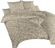 Dadka Povlečení bavlna Čtyřlístek bílý 140×200, 70×90 cm - Povlečení