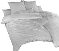 Dadka Povlečení bavlna Linea černá 140×220, 70×90 cm - Povlečení