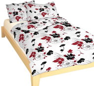 Dadka Linen cotton Sava burgundy 140×200, 70×90 cm - Bed Linen
