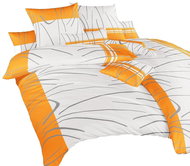 Dadka Povlečení bavlna Tenerife oranžové 140×200, 70×90 cm - Povlečení