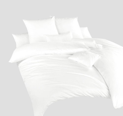 Dadka Linen crepe white UNI 140×200, 70×90 cm - Bed Linen - Main image