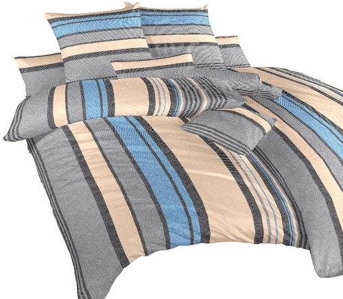 Dadka Linen crepe Lino blue 140×200, 70×90 cm - Bed Linen - Main image