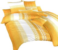 Dadka Povlečení krep Sahara oranžová 140×200, 70×90 cm - Povlečení