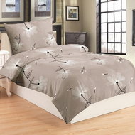 Jahu Povlečení mikroflanel Lilie 140×200, 70×90 cm - Povlečení