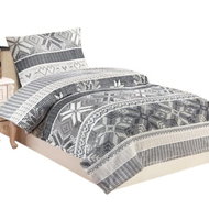 Jahu Povlečení mikroflanel Vločky 140×200, 70×90 cm - Povlečení