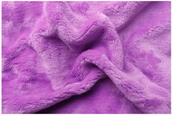 Svitap sleepwell Prostěradlo mikroflanel fialová 90×200×20 cm - Prostěradlo