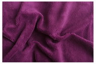 Svitap sleepwell microflannel dark purple, 90 × 200 × 20 cm - Bedsheet