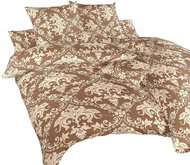 Dadka Povlečení krep Tapeta nugát 140x220, 70x90 cm - Povlečení