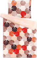 Svitap sleepwell Povlečení mikroflanel Kikko červené 140x200, 70x90 cm - Povlečení