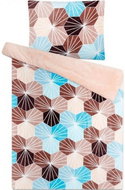 Svitap sleepwell Povlečení mikroflanel Kikko tyrkys 140x200, 70x90 cm - Povlečení