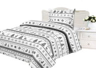 Jahu Linen included microflannel Christmas 140x200, 70x90 cm - Bed Linen