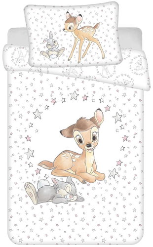 Jerry Fabrics Disney Bed Linen Bambi "Stars" Baby 100×135, 40×60cm - Children's Bedding - Main image
