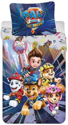 Jerry Fabrics Bed Linen Paw Patrol movie 311 140×200, 70×90cm - Children's Bedding - Main image