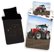 Jerry Fabrics Bed Linen Tractor Red Luminous Effect 140×200, 70×90cm - Children's Bedding