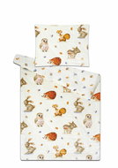 Svitap sleepwell Bed Linen Micro Flannel Animals in the Forest 140×200, 70×90cm - Bed Linen