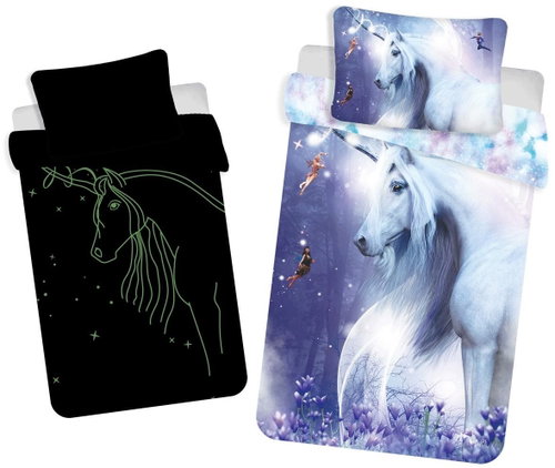 Jerry Fabrics Disney Bed Linen Unicorn 100x135, 40x60cm - Children's Bedding - Main image
