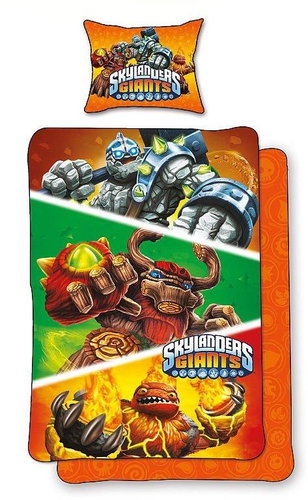 Halantex Cotton Bed Linen Halantex Skylander 140x200, 70x90cm - Children's Bedding - Main image