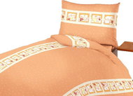 Dadka Cotton Bed Linen Bear Fairy Tale Orange 90x130, 45x60cm - Children's Bedding